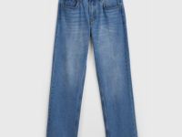 Прямые джинсы, Голубой