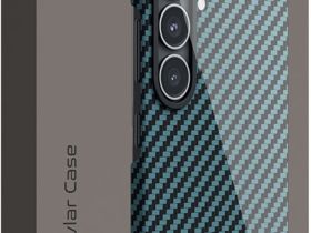Клип-кейс VLP Kevlarс MagSafe для Samsung Galaxy S25 Синий