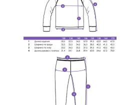 Термокомплект трикотажный для девочек: брюки, толстовка для эпизодического использования