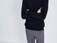 Джемпер прямого силуэта из хлопка