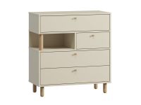 Комод Дикинс 85x92 Светло-бежевый