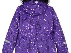 Куртка текстильная с полиуретановым покрытием для девочек