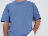 Футболка из хлопка с нагрудным карманом
