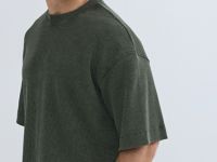 Футболка из структурной ткани, Зеленый