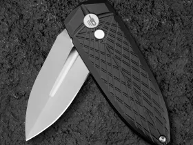 Складной нож Bestech Knives Ququ, сталь 14C28N, рукоять алюминий, черный