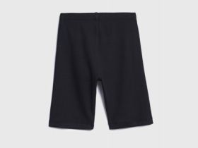 Трикотажные велосипедки для девочек, Черный