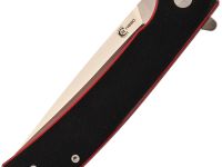 Складной нож Амур Техно малый, сталь N690, рукоять G10 черно-красный