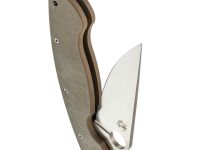 Складной нож Steelclaw Боец-3, сталь D2, рукоять G10, песочный