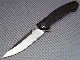 Складной нож Zero Tolerance 0452CF, сталь CPM S35VN, премиальный флиппер, рукоять титан/карбон