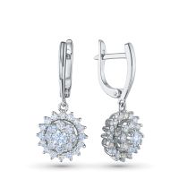Серьги из белого золота э4712сг07163600_white