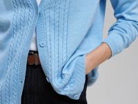 Свободный кардиган с хлопком