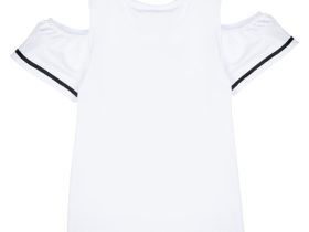 Фуфайка трикотажная для девочек (футболка)