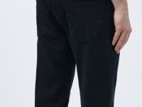Базовые узкие джинсы, Черный