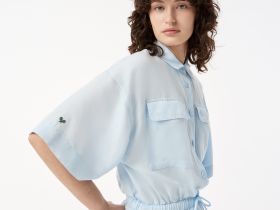 Женское платье Lacoste из эластичного хлопка