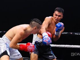 Алексей Уваровский сенсационно победил Кая Адамова на турнире по боксу «Вызов Севера»