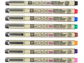 Линер Sakura "PIGMA MICRON 005" 0,20 мм, зеленый