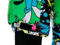 Комбинезон текстильный с полиуретановым покрытием для девочек