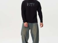 Футболка мужская с длинным рукавом Remington RR Black