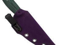 Нож Barmaley Knives Буратино L, сталь VG-10, рукоять Микарта, зеленый