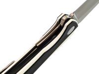 Складной нож TuoTown Xomao, сталь T10S, рукоять Black/White G10