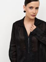 Рубашка из крапивы 80440 черная