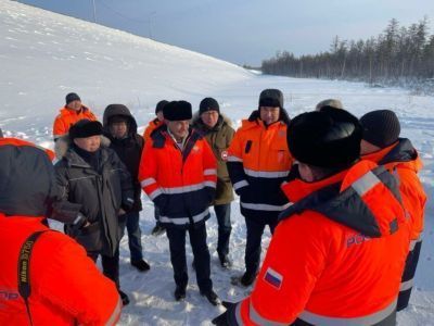 Представители Росавтодора осмотрели участки федеральных автодорог в Якутии