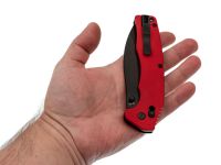 Складной нож Obertech ns-01 thumb stud, сталь VG-10, рукоять G10, красный