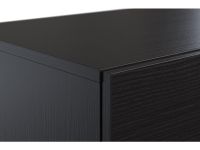ТВ-тумба подвесная Кимбол 160x20 Черный древесный