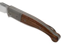 Складной нож LionSteel Gitano, сталь Niolox, рукоять Santos wood