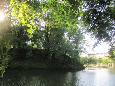 Земляной вал "Бастион смолян" времен героической обороны Смоленска от поляков в 1609-1611 гг.