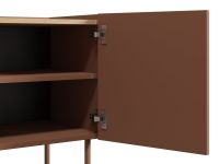 ТВ-тумба Дигарс 203x60 Терракотовый
