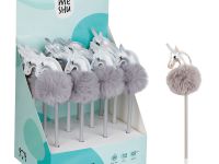 Ручка шариковая MESHU "Shiny Unicorn" синяя, 0,7 мм, корпус ассорти
