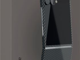 Клип-кейс VLP Kevlar Case с MagSafe для Samsung Galaxy Z Флип8 Чёрный