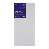 Холст на картоне Стихия 20х40 см 280 г, 100% хлопок, универсальный грунт