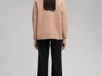 Кардиган свободного кроя с v-вырезом