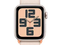 Смарт-часы Apple Watch SE Gen 2 44mm (GPS) Starlight Aluminum Case with Starlight Sport Loop (MRE63/MRH13)