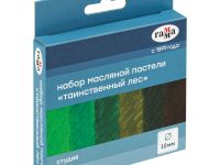 Набор пастели масляной Гамма "Студия", "Таинственный лес", 6 цветов, картон. упак., европодвес