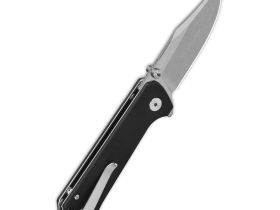 Складной нож QSP Grebe, сталь Sandvik 14C28N, рукоять G10, черный