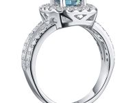 Кольцо из белого золота э0912кц11210955_blue