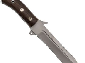 Нож для выживания Смерч, сталь 65х13, рукоять венге