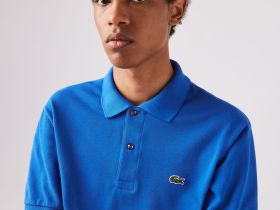Мужское поло Lacoste L1212 классического кроя