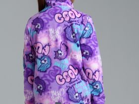 Куртка трикотажная для девочек