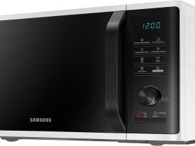 Микроволновая печь Samsung MG23K3515AW/BW с грилем, 23 л белый