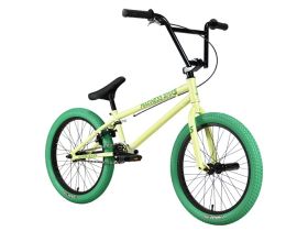 Экстремальный велосипед Stark Madness BMX 5, год 2023, цвет Зеленый-Оранжевый, ростовка 9