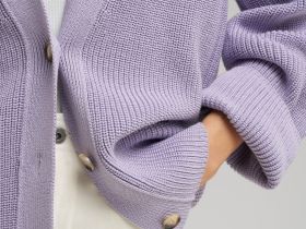 Свободный кардиган из хлопка