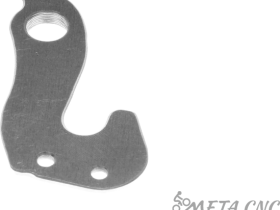 Держатель заднего переключателя "петух" Meta №54 фрезерованный (серебристый)