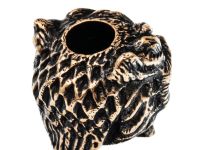 Бусина для темляка Филин, бронза