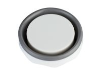 Стакан для воды "Ладога" складной, диаметр 9,5 см, высота 7 см, серый