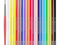 Набор карандашей акварельные Berlingo "SuperSoft. Рыбки" 18 цв.+кисть, трехгран., заточен., картон,