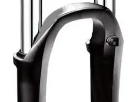 Амортизационная вилка RST Dirt RA 26" (белый 100 мм эксцентрик 9 мм шток 1 1/8" (28.6 мм), сталь для дисковых тормозов)